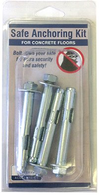 Liberty Safe - Heavy Duty Concrete Gun Safe Anchoring Kit (10915)