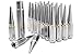 Venum Wheel Accessories 32 Pc Chrome Spike Metal Lug Nuts, 9/16