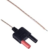BOCEUC Type K Thermocouple Probe, Replacement Thermocouple Sensor Bead Probe Fit for Clamp Meters, Fluke Multimeter F17B+ F116C F87-V F28LL F189 F289 F179 F287