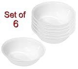 Corelle Livingware Soup/Cereal Bowl, Winter Frost White, 18-Ounce (6)