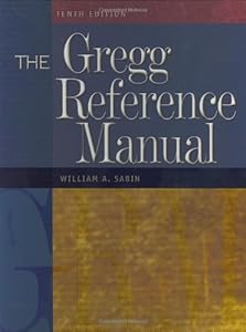The Gregg Reference Manual A Manual Of Book By William
