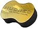 Curl Sponge - NuDred The Original Large Gold Mirrored Afro/Dread Sponge for Coils, Curls, Twists - Natural Hair Twist Sponge for Men and Women with Big Holes