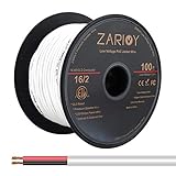 Zarivy 100 Feet 16 Gauge 2 Conductors Red Black