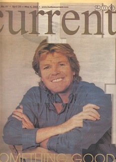 Hudson Current local newspaper 2005 - PETER NOONE, HERMAN HERMITS cover