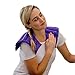 Nature Creation Reusable Microwave Heat Pad - Microwave Heating Pad for Neck, Shoulders & Upper Back, Cold Compress & Hot Pack, Heat Pack Warming Pad - Purple Marble 1 Pack