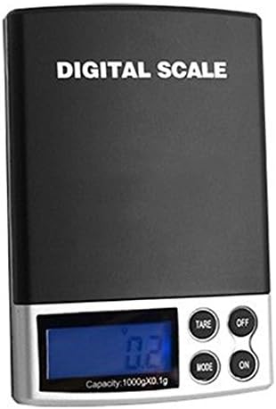 Mini Digital Scale Weighing 1000G Pocket Electronic Scale Precision Lcd Display Portable Jewelry Gram