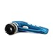 Household Handheld Battery Rechargeable Power Scrubber with Stainless Steal Brush for Barbecue Gas Grill, Kitchen, Bathroom Blue