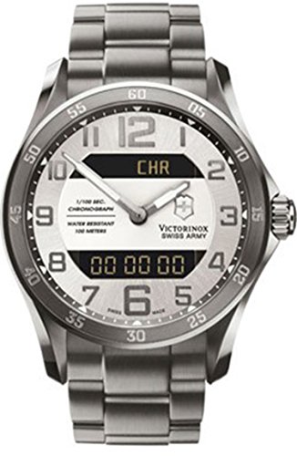 Victorinox Swiss Army Men's 241301 Classic Silver Dial Watch