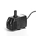 Coohome 400 GPH (1500L/H,25W),Submersible Pump, Adjustable Aquarium Pump, Powerful Pond Pump, Fountain Pump with 4.9ft Power Cord,6.56ft High Lift for Fish Tank, Statuary, Pond, Hydroponics