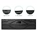 Rii RK200 Wireless Keyboard and Mouse Combo 2.4GHz Ultra Slim Full Size Compact Keyboard Mouse for Windows, Laptop, Notebook, PC, Desktop, Computer - Black