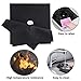 Stove Burner Cover Square, 4 Pack. Stove Protectors For Range Gas. Stove-top Burner cover Easy Clean. Double Thickness 0.2mm. Non Stick Cover To Protect Stove Burner and Keep it Clean. By MOSA