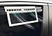 Ferryone Solar Powered Car Fan Auto Front/Rear Window Air Vent Exhaust Fan Vehicle Radiator Vent with Ventilation (Black)