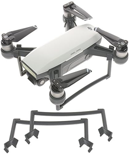 Slazzy - Landing Gear Foot Extended Riser Stand For DJI Spark Drone 2cm Heightened (Gray)