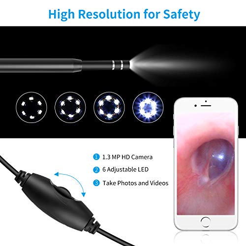 2 Endoscope+Wireless+Megapixels+Inspection+Adjustable