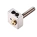 Hestya 28 Pieces M6 3D Printer Brass Extruder Nozzle Print Head for E3D Makerbot 0.2 mm, 0.3 mm, 0.4 mm, 0.5 mm, 0.6 mm, 0.8 mm, 1.0 mm with 8 Grids Storage Box