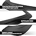 Auto Dynasty 4Pcs Factory Style Wheel Fender Flares Cover Kit Compatible with Ford F-150 Side Lincoln Mark LT 5.5Ft 6.5Ft 8Ft Bed 04-08, Front and Rear, Matte Black