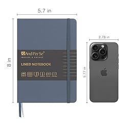 &And Per Se Lined Journal Notebook, 160 Pages, A5
