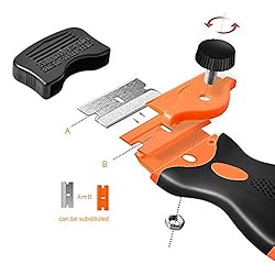Razor Blade Scraper, 2 in 1 Scraper Tool with 40