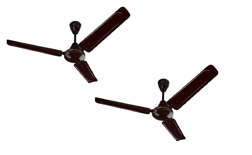 Buy Bajaj Edge 1200mm Ceiling Fan (Brown, Pack of 2) Online at Low