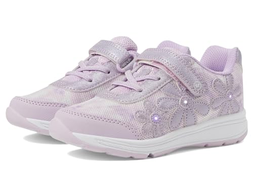 Stride Rite Mädchen Sneaker 'Lighted Glimmer 2.0' – Mit Leuchtsohle, Klettverschluss & Memory-Schaum, Für Kleinkinder