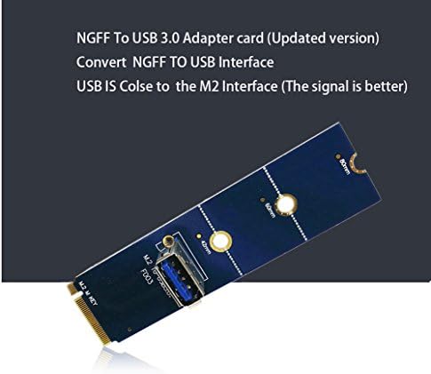 Bee easter NGFF To USB 3.0 Adapter Card (Updated Version)
