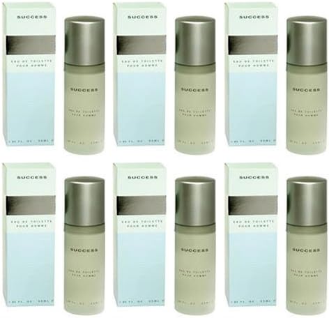 Crimson Kangaroo 6pk Mens Milton Lloyd Success EDT Fragrance 50ml Set