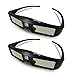 ExquizOn DLP Link 3D Active Shutter Glasses Compatible with 3D DLP Projectors BenQ, Optoma, Dell, Mitsubishi, Samsung, Acer, Vivitek, NEC, Sharp, ViewSonic & Endle primary