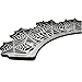 Pixnor Spider Web Cupcake Wrapper Wedding Birthday Decorations Black Pack of 50