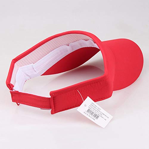 image for Provone Elastic Sun Hat Visors Hat Outdoor Visor Length Short Hollow C