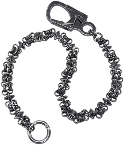 Amazon.com: Men Fashion Wallet Chain Big Links Silver Color Metal