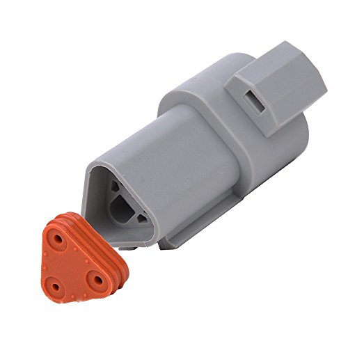 4 MUYI+Connector+Receptacle+Waterproof+Continuous