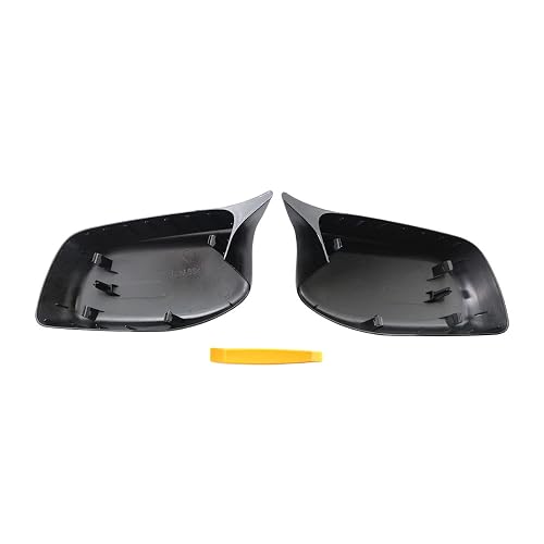 thumbnail interactive-video image 1 of Gloss Black MStyle Side Mirror Cover Caps For BMW E60 E61 2003-2008 – Pre-Facelift 1 of 5
