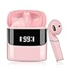 Wireless-Earbuds-Headphone-Bluetooth-50-in-Ear-Earphone-Touch-Control-with-Mic-RGB-Sweatproof-Noise-Canceling-USB-C-Quick-Charging-Case-Compatible-with-iPhoneAndroidPC-for-Sport-Work-RunningPink Sendowtek Wireless Earbuds Pink Bluetooth in Ear Headphone Touch Control with Mic RGB Sweatproof Noise Canceling…