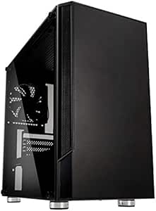 Kolink Citadel - Caja de PC Micro-ATX - Ventana Lateral de Vidrio Templado - Negro