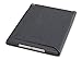 Thin Apple iPad Air 2 Case - Devicewear Ridge -Slim Black Vegan Leather Case with Six Position Flip Stand and On/Off Switch