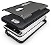 TUDIA Nexus 6P Case Ultra Tough OMNIX [Heavy Duty] Hybrid Full-Body Protective Case with Front Cover and Built-in Screen Protector/Impact Resistant Bumpers Cover for Google Nexus 6P (Metal Slate)