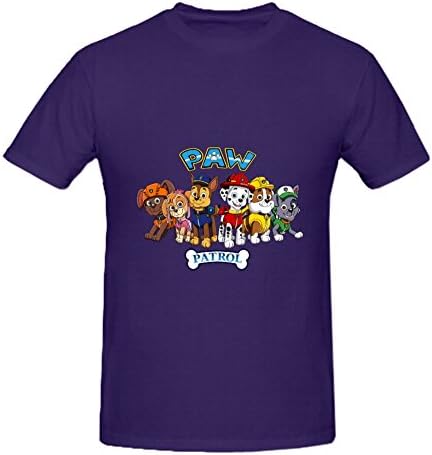 KARLEE Design Multi-Colored Paw Patrol Happy Birthday Men's Tshirts