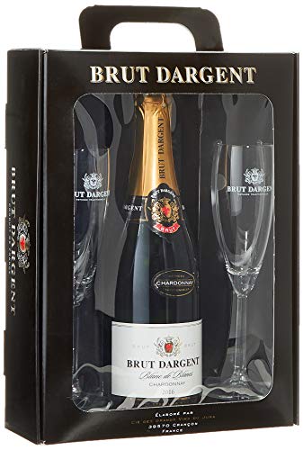 Brut Dargent Sparkling Geschenkpaket mit 2 Gläsern (1 x 0.75 l) – Bild 5