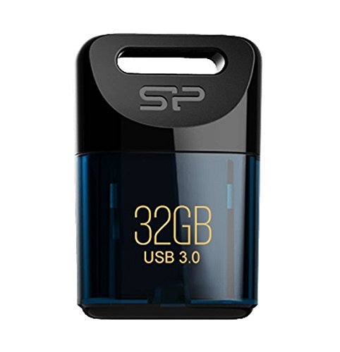 32GB Silicon Power Jewel J06 Compact USB3.0 Flash Drive Deep Blue