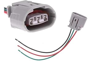 SHIBEIPARTS Wire Alternator Regulator Plug Harness Lead Repair 'Pigtail' 3 Wires Regulator Plug for Infiniti EX35 G35, Saab, Suzuki, Audi A8, Nissan 350Z Maxima Rogue, Subaru