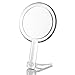 Miss Sweet Hand Mirror Travel Mirror with 10X Magnification & True Image, 6.1inch (10X/1X)