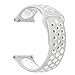 DEKER Bands Compatible with Fitbit Versa/Versa Lite/SE Smartwatch Bands, Breathable Soft Silicone Adjustable Replacement Bracelet Strap Wristbands (Small 5.5-6.7
