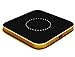 DC4All Qi Charger 1.5 Amp - Black Abs & Gold Aluminum