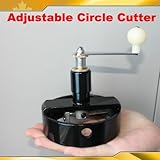 Adjustable Metal Rotary Circle Graphic Paper Cutter Button Maker (1