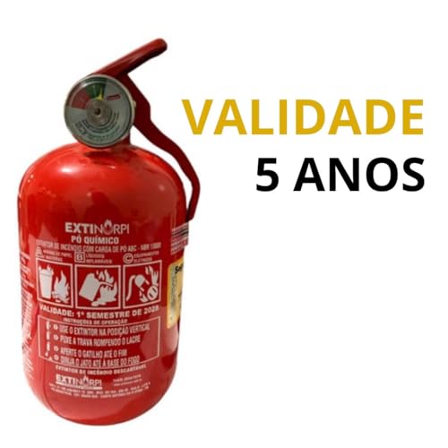 Extintor Automotivo Abc 1kg Fiat/bolinha/bujão/gordinho Com Validade 5 anos