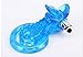 Silicone Penis Ring,Multi-frequency Vibration with Vivid Women’s Tongue (Blue)