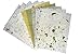 60 Sheets 8.5 x 11 inch Handmade Paper Mulberry Paper Sheets for Crafts Japanese Tissue Paper with Designs 8.5 by 11 inch Letter Size Collage Art Supplies soap Paper Packaging wrap soap Supplies Bulk