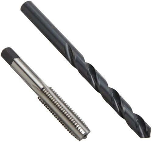 Chicago Latrobe HM18 High-Speed Steel Jobber Length Drill Bit and Tap Set w Chicago Latrobe HM18 High-Speed Steel Jobber Length Drill Bit and