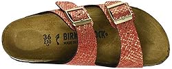 Birkenstock Women's Arizona Sandal, Shiny Python