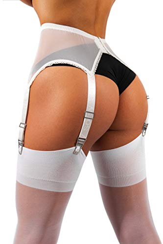 sofsy mesh garter belt